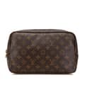 Miniatyrbilde 1 av 10: Pre-owned Louis Vuitton Monogram Trousse Toilette 28 Brown