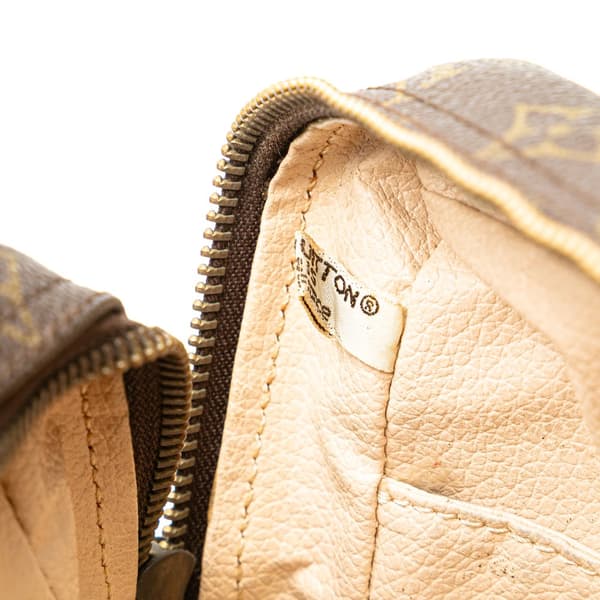 Pre-owned Louis Vuitton Monogram Trousse Toilette 28 Brown