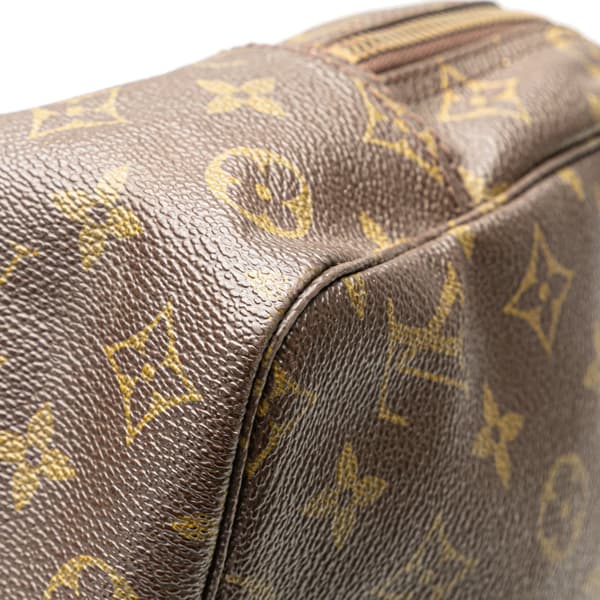 Pre-owned Louis Vuitton Monogram Trousse Toilette 28 Brown