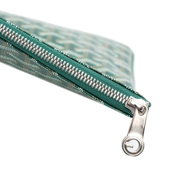 Pre-owned Goyard Goyardine Senat GM Green