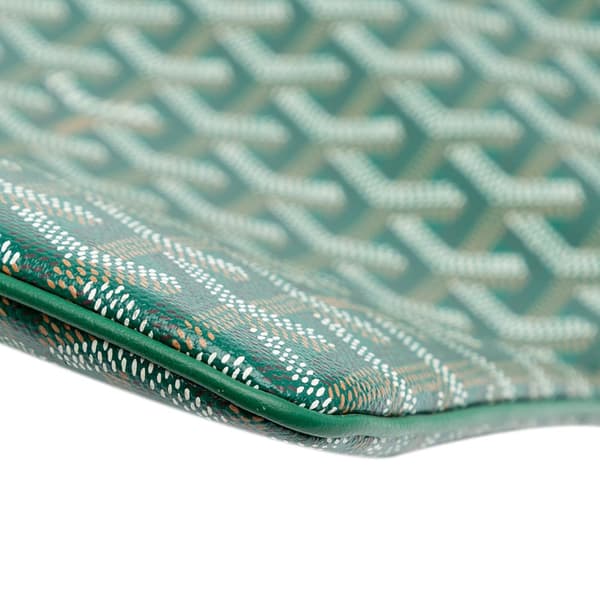 Pre-owned Goyard Goyardine Senat GM Green