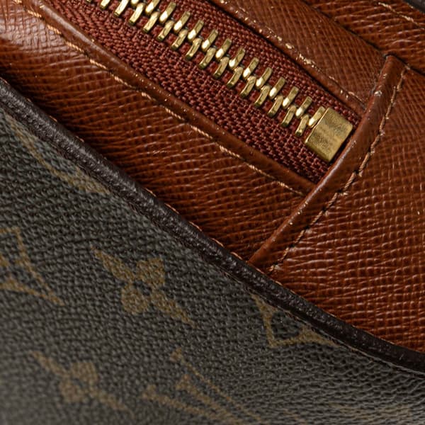 Pre-owned Louis Vuitton Monogram Orsay Brown