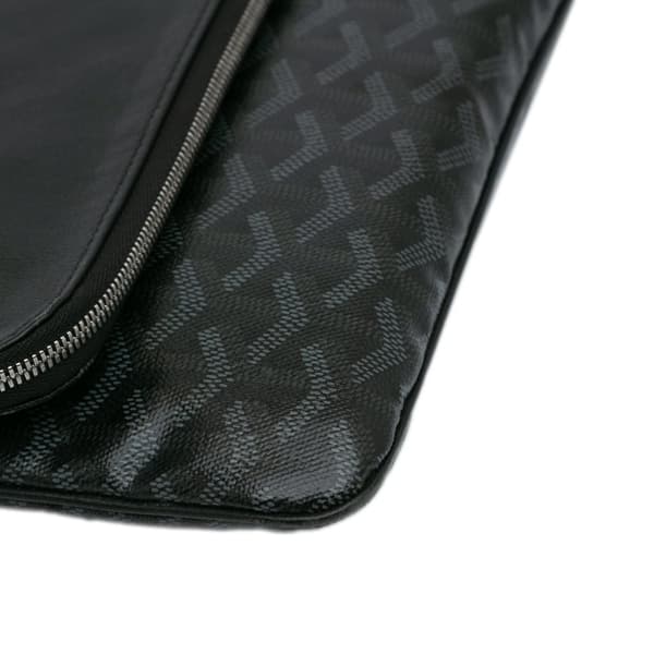 Pre-owned Goyard Goyardine Sainte Marie Black