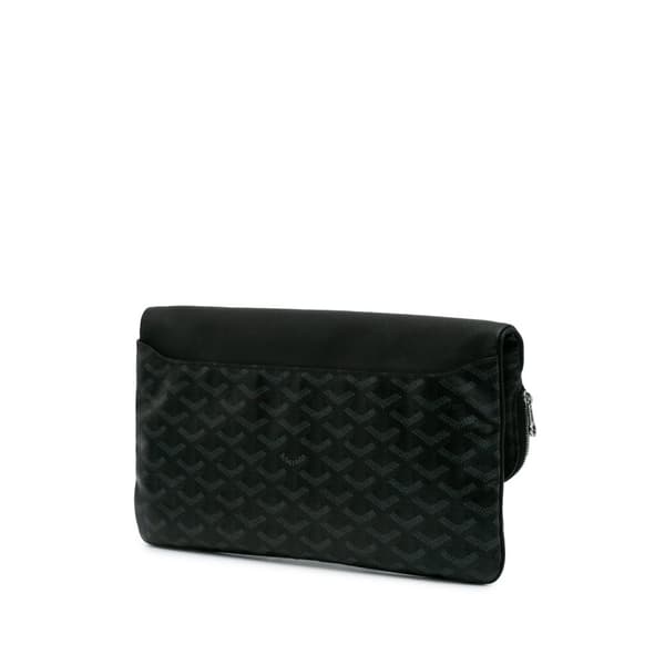 Pre-owned Goyard Goyardine Sainte Marie Black