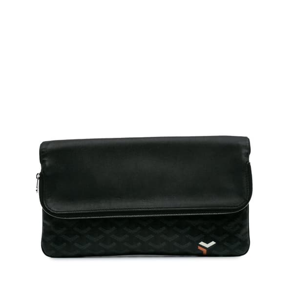 Pre-owned Goyard Goyardine Sainte Marie Black