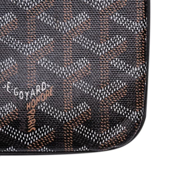 Pre-owned Goyard Goyardine Senat MM Black