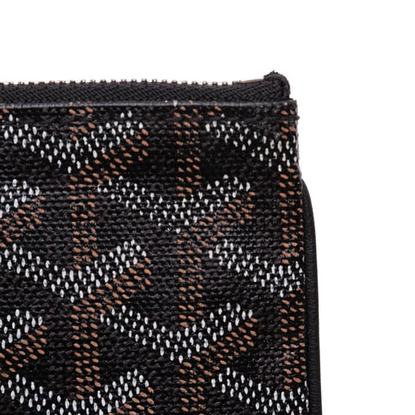 Pre-owned Goyard Goyardine Senat MM Black