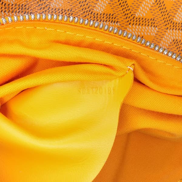 Pre-owned Goyard Goyardine Senat MM Yellow