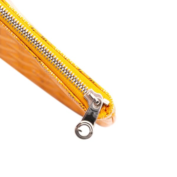 Pre-owned Goyard Goyardine Senat MM Yellow