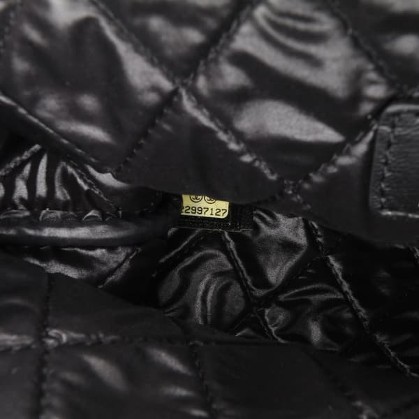 Pre-owned Chanel Medium Printed Lambskin La Habana O Case Clutch Black