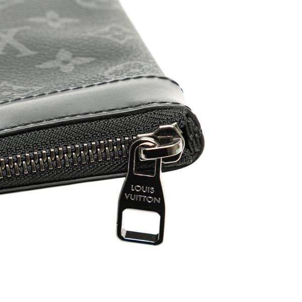 Pre-owned Louis Vuitton Monogram Eclipse Discovery Pochette GM Black