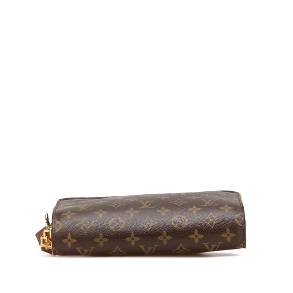 Pre-owned Louis Vuitton Monogram Orsay Brown