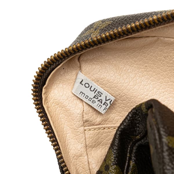 Pre-owned Louis Vuitton Monogram Trousse Toilette 23 Brown