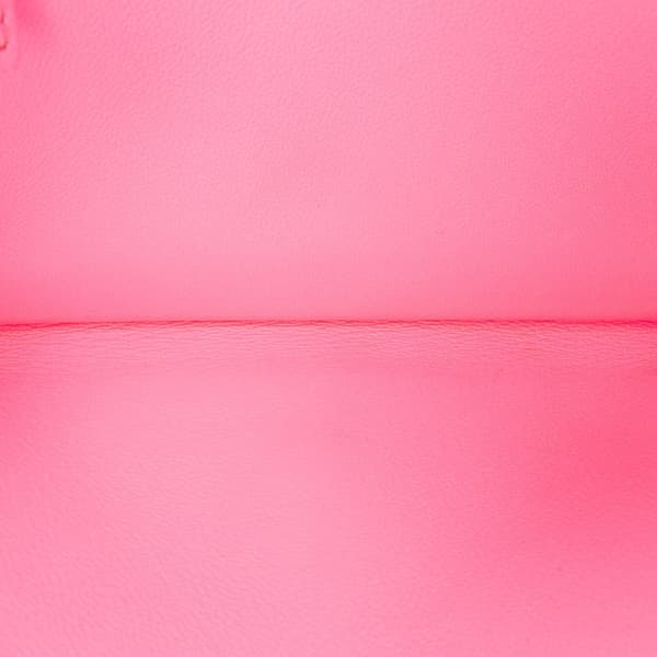 Pre-owned Alexander McQueen Calfskin Skull Flap Clutch Pink