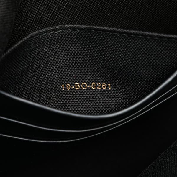 Pre-owned Dior Oblique Canvas 30 Montaigne Pouch Blue