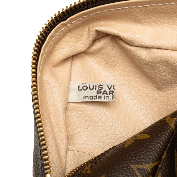 Pre-owned Louis Vuitton Monogram Trousse Toilette 28 Brown