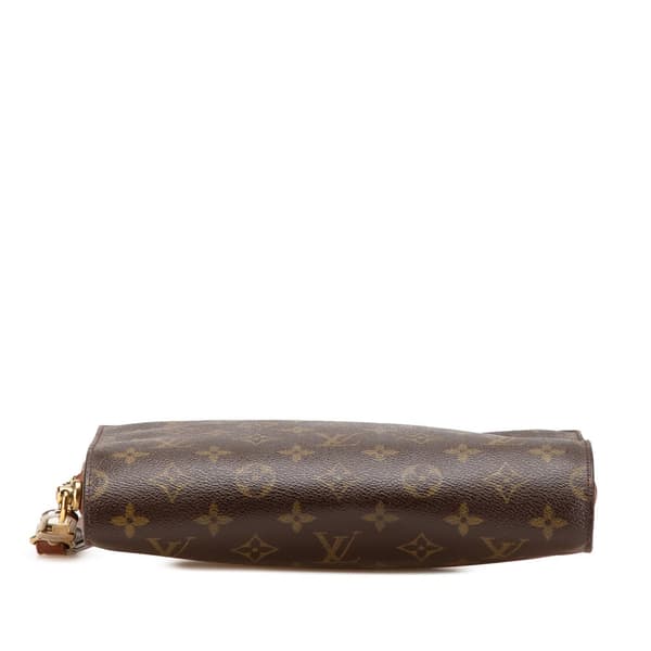 Pre-owned Louis Vuitton Monogram Orsay Brown
