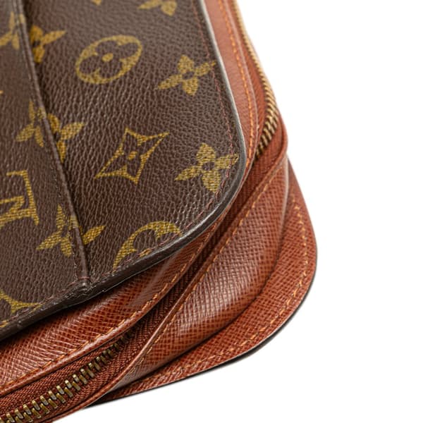 Pre-owned Louis Vuitton Monogram Orsay Brown
