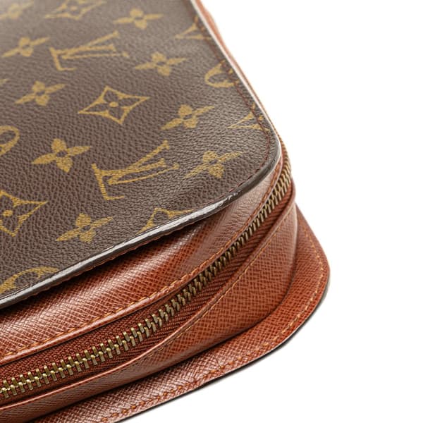Pre-owned Louis Vuitton Monogram Orsay Brown
