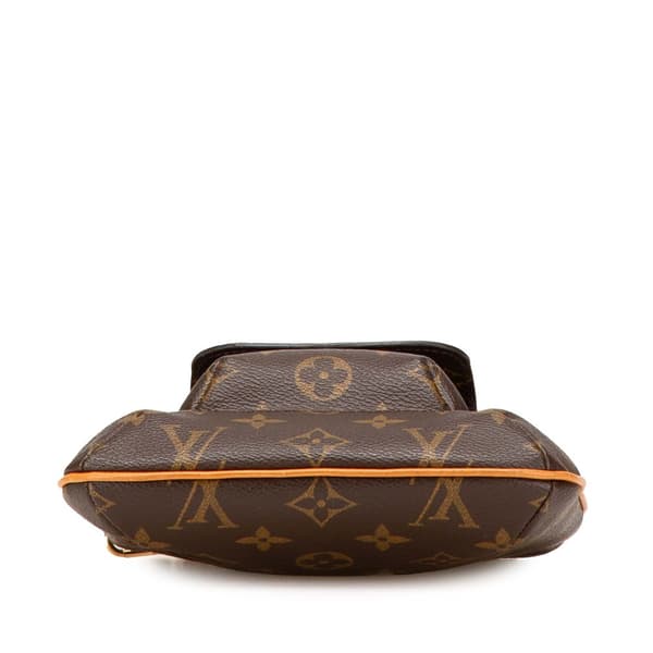 Pre-owned Louis Vuitton Monogram Partition Brown