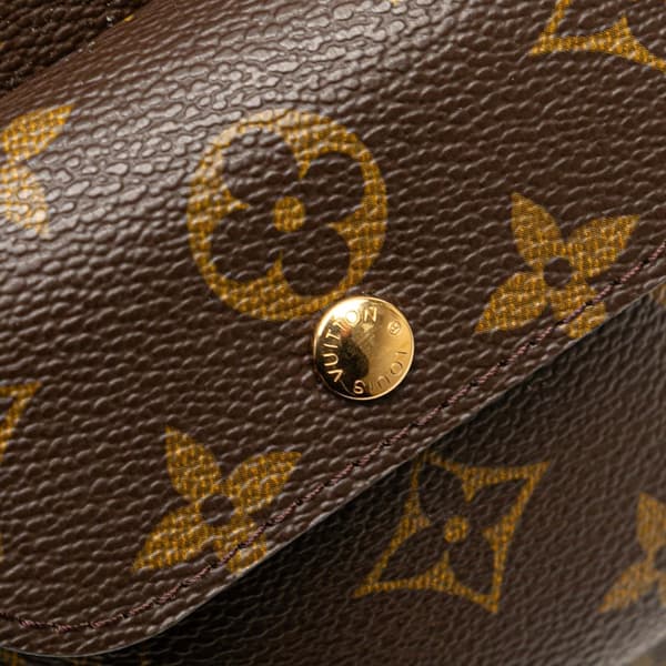 Pre-owned Louis Vuitton Monogram Partition Brown