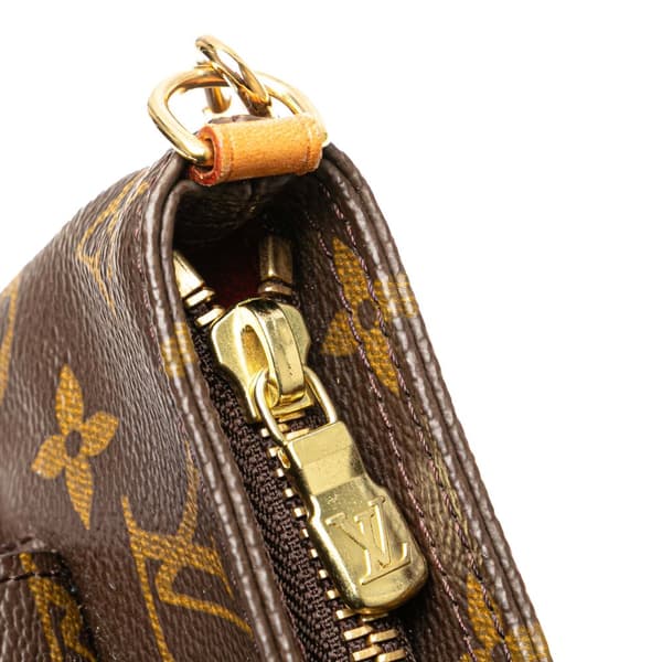 Pre-owned Louis Vuitton Monogram Partition Brown