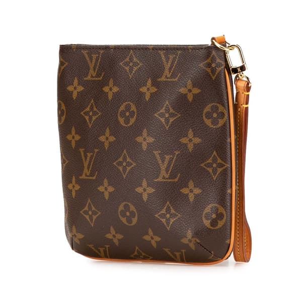 Pre-owned Louis Vuitton Monogram Partition Brown