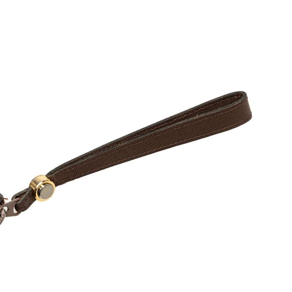Pre-owned Burberry Vintage Check Canvas Wristlet Clutch Brown