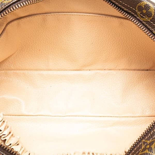 Pre-owned Louis Vuitton Monogram Trousse Toilette 28 Brown
