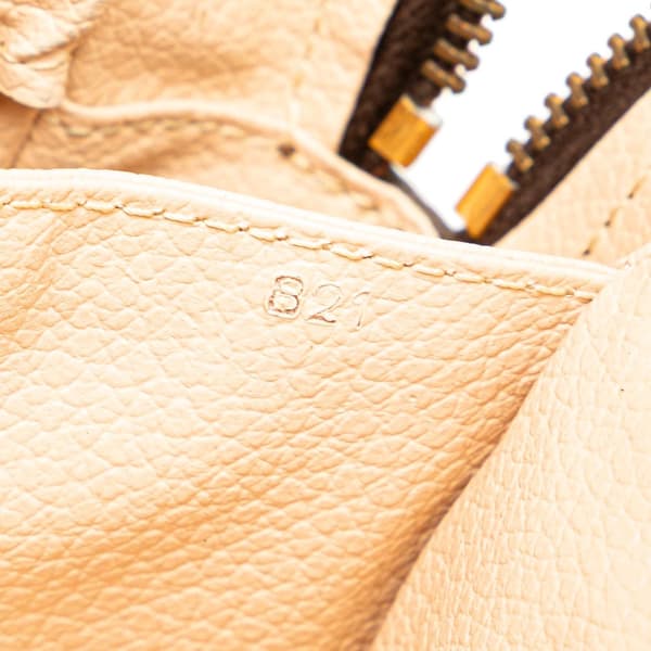 Pre-owned Louis Vuitton Monogram Trousse Toilette 28 Brown