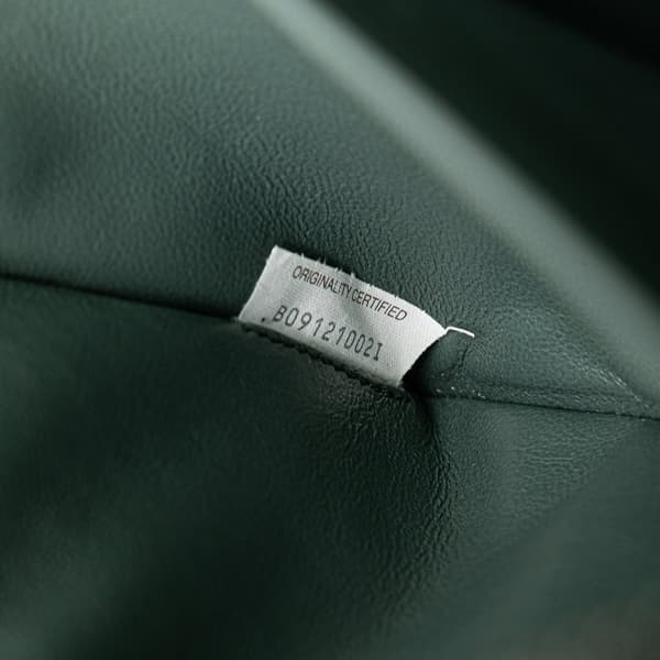 Pre-owned Bottega Veneta Maxi Nappa Intrecciato Clutch Green