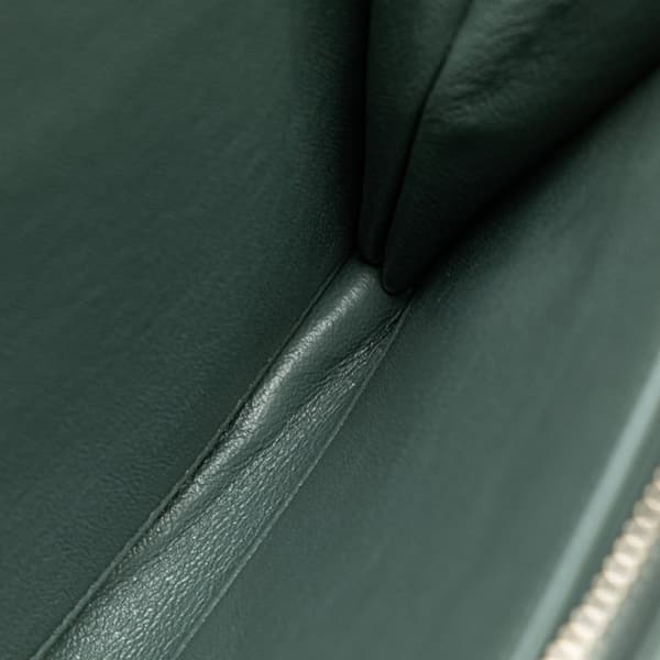 Pre-owned Bottega Veneta Maxi Nappa Intrecciato Clutch Green