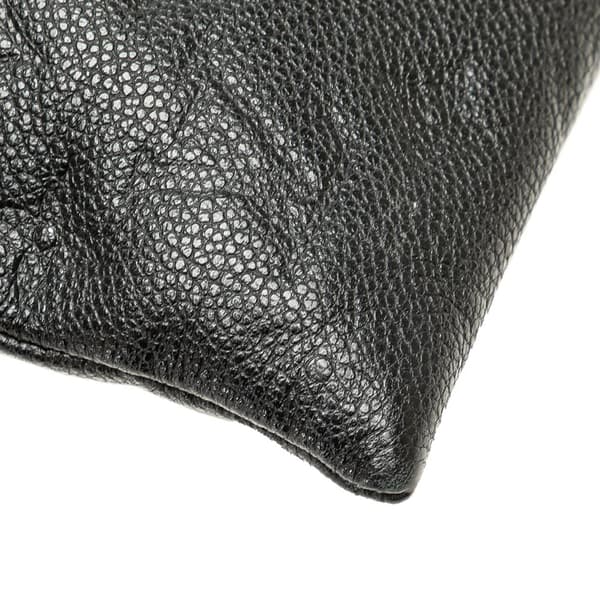 Pre-owned Louis Vuitton Monogram Empreinte Daily Pouch Black