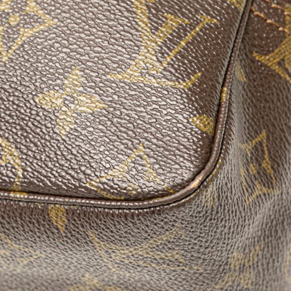 Pre-owned Louis Vuitton Monogram Trousse Toilette 28 Brown