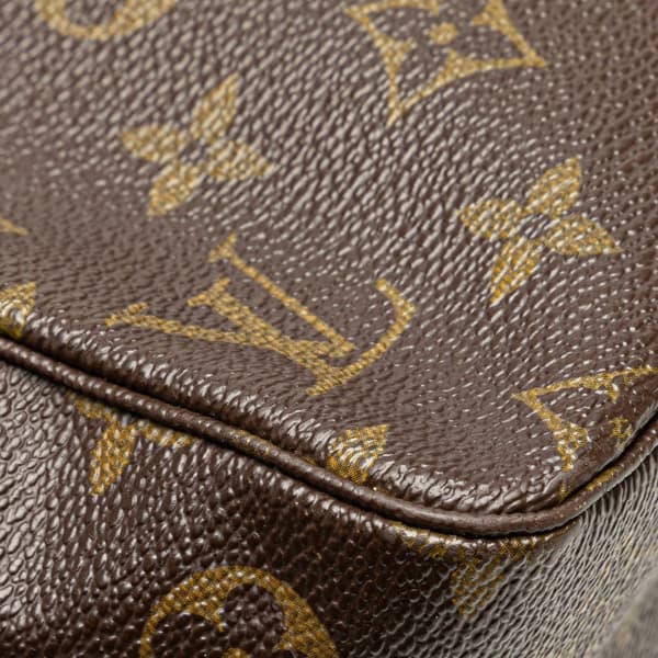 Pre-owned Louis Vuitton Monogram Trousse Toilette 28 Brown
