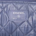 Pikkukuva 5 / 10: Pre-owned Chanel Large Tweed Deauville O Case Clutch Blue
