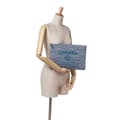 Pikkukuva 9 / 10: Pre-owned Chanel Large Tweed Deauville O Case Clutch Blue