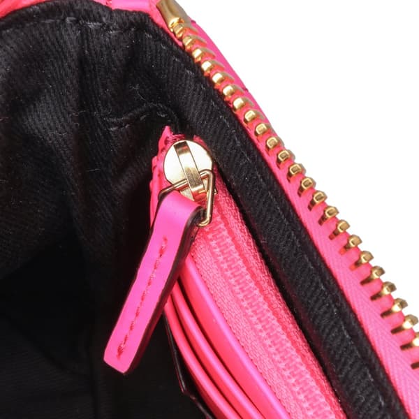 Pre-owned Tom Ford Quilted Calfskin TF Clutch Pink