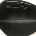Pikkukuva 4 / 10: Pre-owned Celine Quilted Metallic Calfskin C Charm Pouch Silver