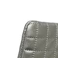 Pikkukuva 10 / 10: Pre-owned Celine Quilted Metallic Calfskin C Charm Pouch Silver