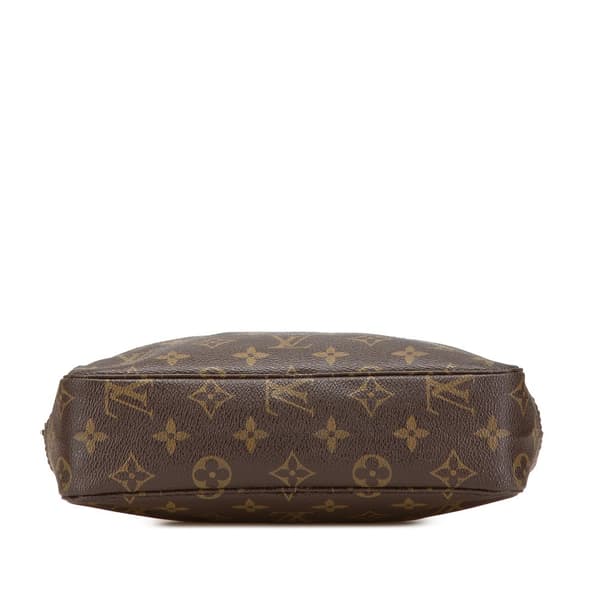 Pre-owned Louis Vuitton Monogram Trousse Toilette 23 Brown