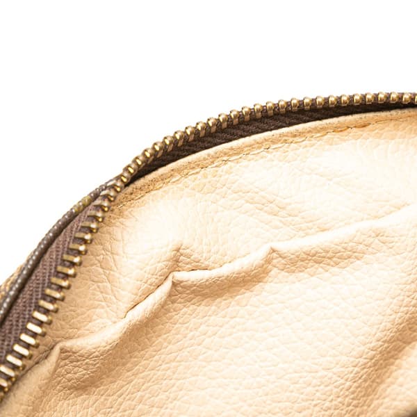 Pre-owned Louis Vuitton Monogram Trousse Toilette 23 Brown