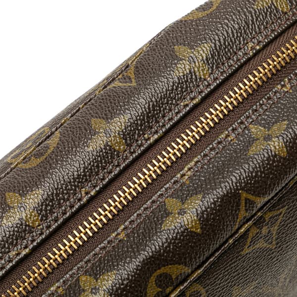 Pre-owned Louis Vuitton Monogram Trousse Toilette 28 Brown