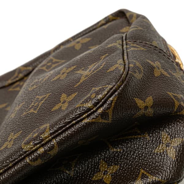 Pre-owned Louis Vuitton Monogram Trousse Toilette 28 Brown