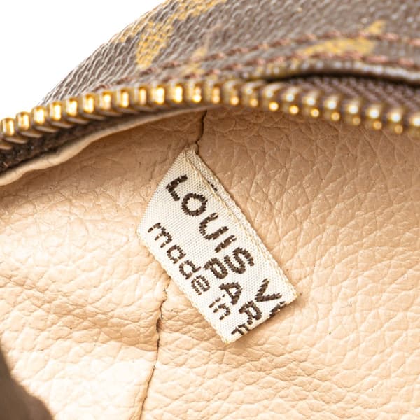 Pre-owned Louis Vuitton Monogram Trousse Toilette 28 Brown