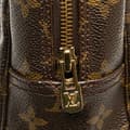 Miniatyrbild 8 av 10: Pre-owned Louis Vuitton Monogram Trousse Toilette 28 Brown