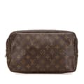 Miniatyrbild 1 av 10: Pre-owned Louis Vuitton Monogram Trousse Toilette 28 Brown