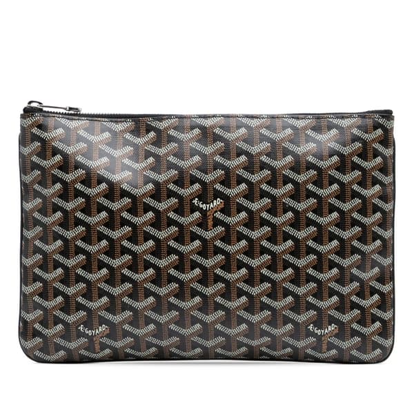 Pre-owned Goyard Goyardine Senat MGM Black