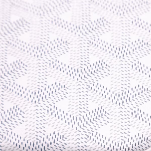 Pre-owned Goyard Goyardine Senat MM White