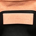 Miniatyrbillede 6 af 10: Pre-owned Balenciaga Lambskin Motocross Classic Envelope Clutch Pink
